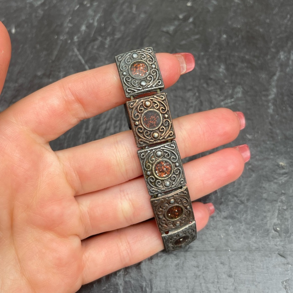 Mixed metal handmade bracelet